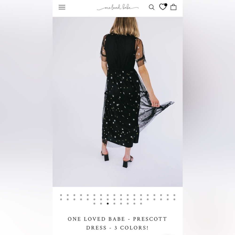 One Loved Babe Starry Prescott Dress - Picture 2 of 9